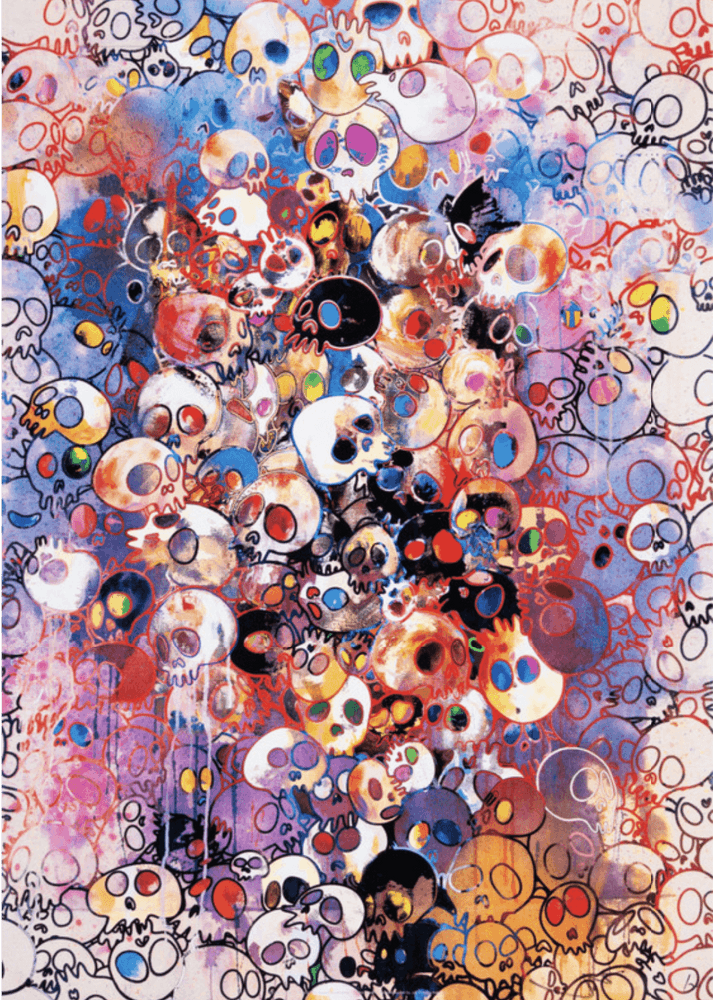Takashi Murakami, ‘I've Left My Love Far Behind. Their Smell, Every Momento’, 24-02-2010, Print, Offset lithograph on paper on smooth wove paper with silver and spot UV varnishing, Kaikai Kiki Co., Ltd., Numbered