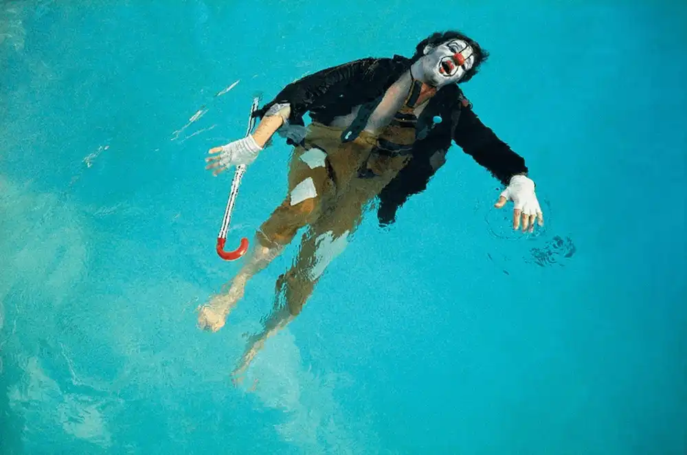 Terry O'Neill, ‘Anthony Newley Dressed as a Clown’, 1968, Photography, Posthumous Edition: C-Type Print, null,