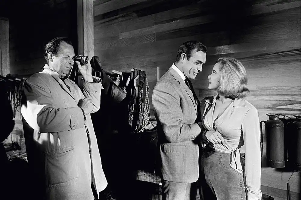 Terry O'Neill, ‘Honor Blackman and Sean Connery (Large) - Estate print’, 1964, Photography, Photography - Gelatin Silver Print, null, Numbered