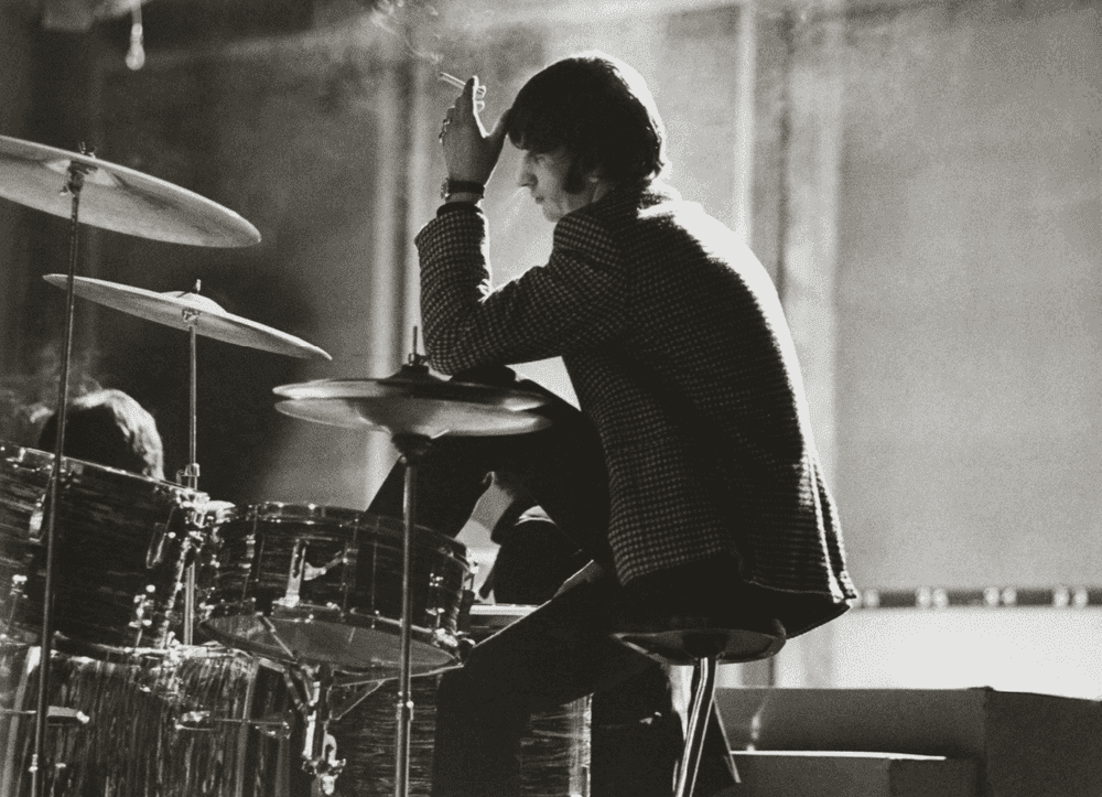 Terry O'Neill, ‘Ringo Starr, London Recording Studio’, 1964, Photography, Silver Gelatin Print, null,