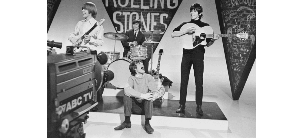 Terry O'Neill, ‘The Rolling Stones First Appearance on Television’, 1963, Photography, Gelatin silver on fibre-based paper, null,