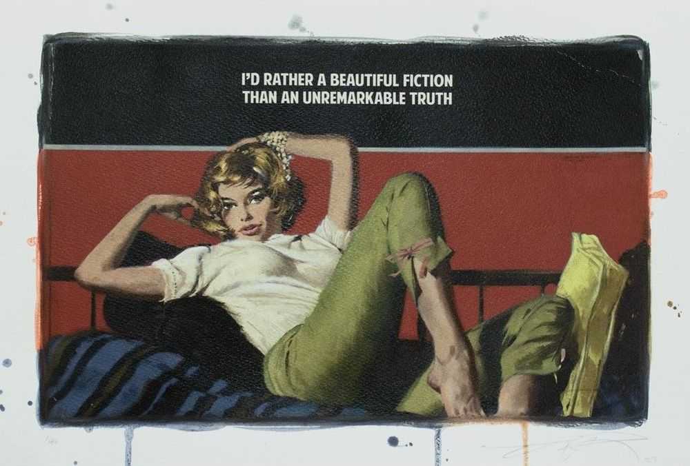 The Connor Brothers, ‘Beautiful Fiction (Hand Coloured) Small’, 2024, Print, Hand Embellished Limited Edition, null,