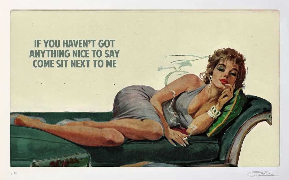 The Connor Brothers, ‘Come Sit Next To Me (2021)’, 2021, Print, Giclée print with silkscreen varnish, null, Numbered