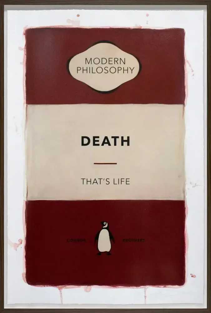 The Connor Brothers, ‘Death: That's Life (Hand Coloured Print)’, 15-11-2022, Print, Hand Embellished silkscreen, Clarendon Fine Art, Numbered, Handfinished, Framed