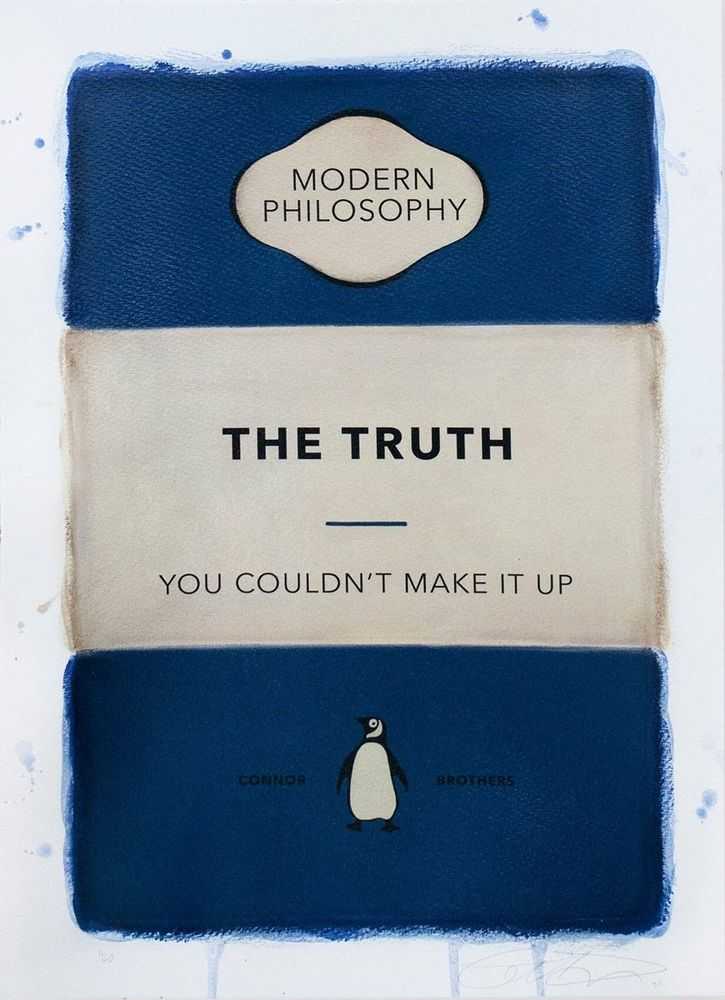 The Connor Brothers, ‘The Truth (Hand Coloured Print - Blue)’, 2022, Print, Hand coloured Limited Edition, null,