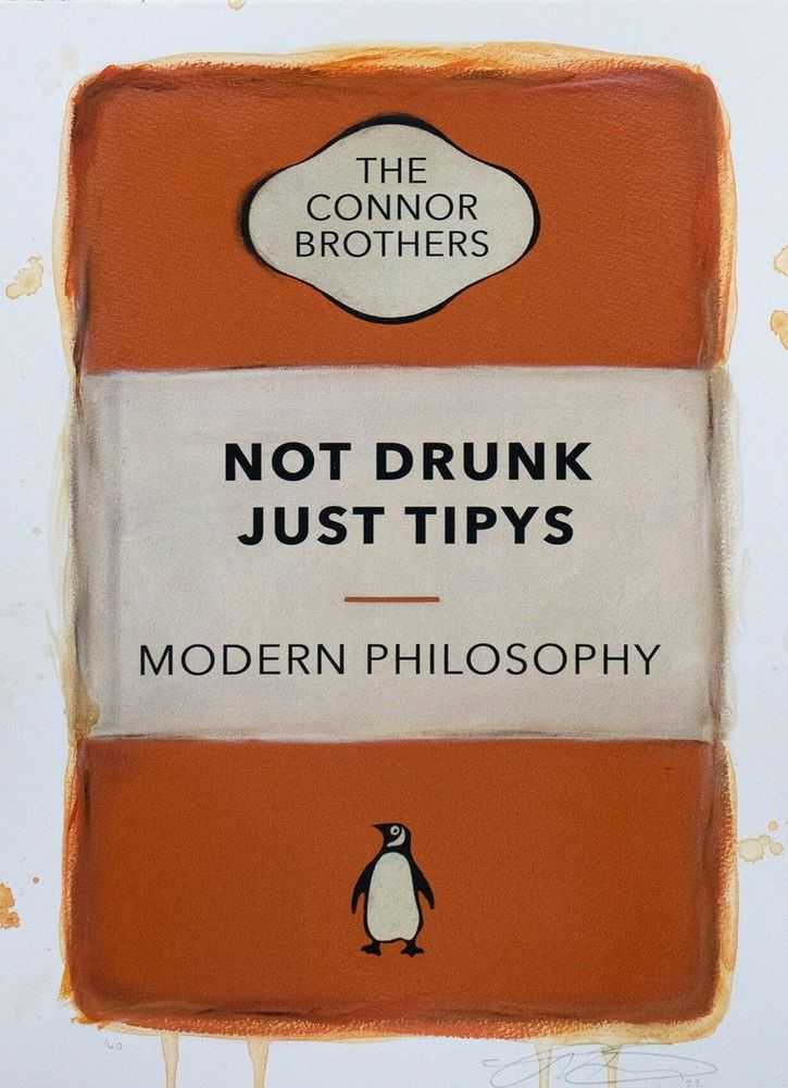 The Connor Brothers, ‘Two's Company (Small Hand Coloured - Orange)’, 2018, Print, Hand Embellished Limited Edition, null, Numbered