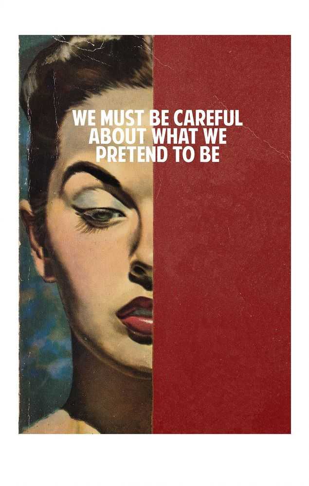The Connor Brothers, ‘We Must Be Careful Who We Pretend To Be (Red)’, 2015, Print, Pigment Print With screenprintVarnish, Black Rat Projects, Numbered
