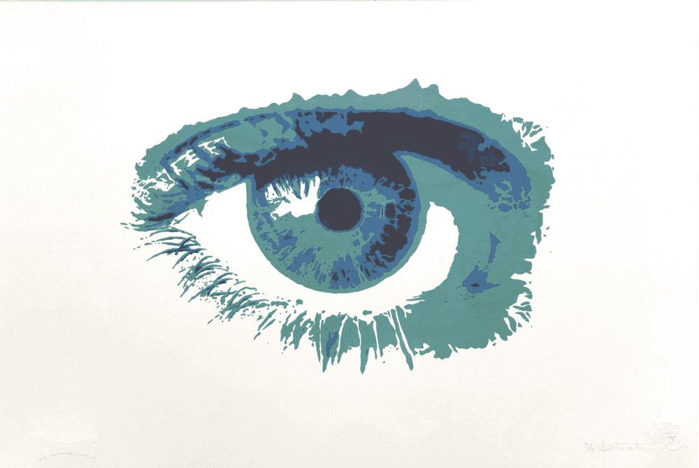 The Dotmaster, ‘Eye’, 2013, Print, Screen print, Widewalls,