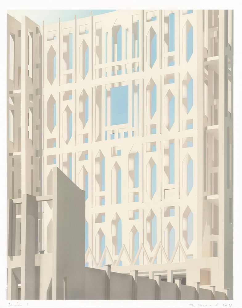 Thomas Demand, ‘Concattedrale Gran Madre di Dio’, 2024, Print, 10-color lithograph with embossing, Gemini G.E.L., Numbered, Dated
