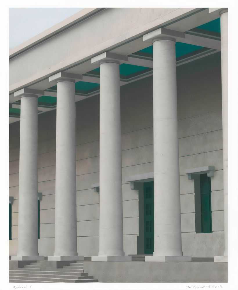 Thomas Demand, ‘Haus der Kunst’, 2024, Print, 9-color lithograph with embossing, Gemini G.E.L., Numbered