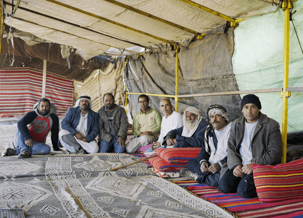 Thomas Struth, ‘The Abu Bilayya Brothers of the Azazma Tribe, Negev’, 2011, Print, Inkjet print, null,