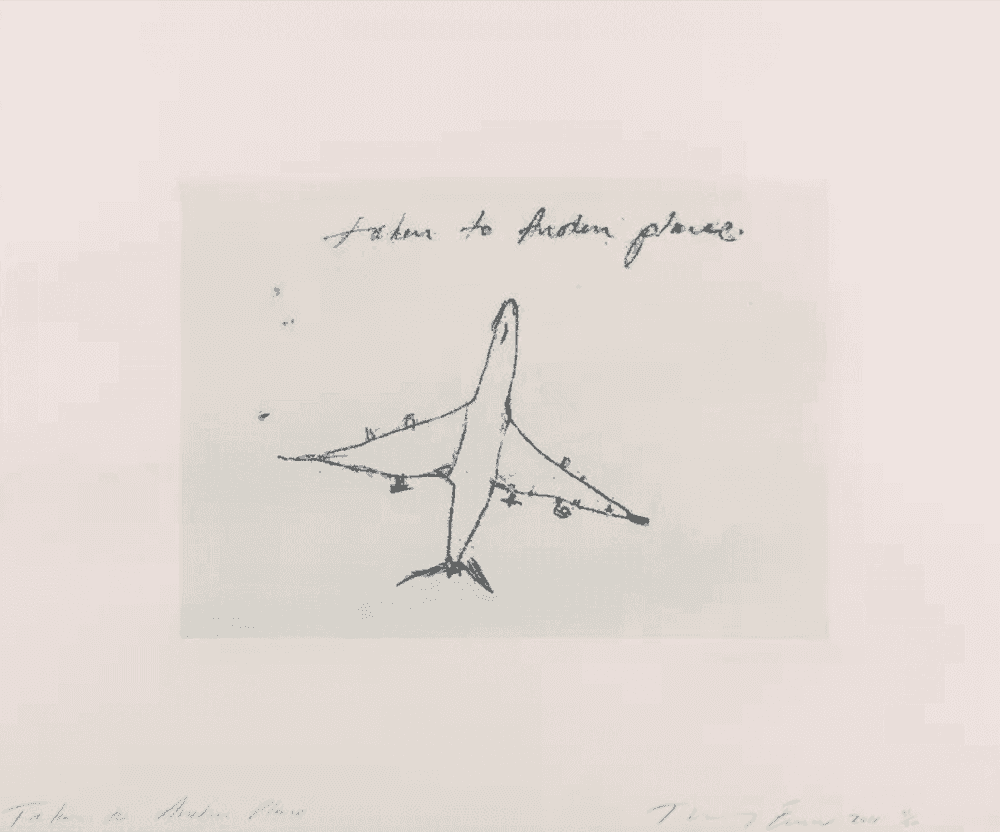 Tracey Emin, ‘Taken to Another Place’, 2011, Print, Polymer gravure on paper, Emin International, Ltd.,