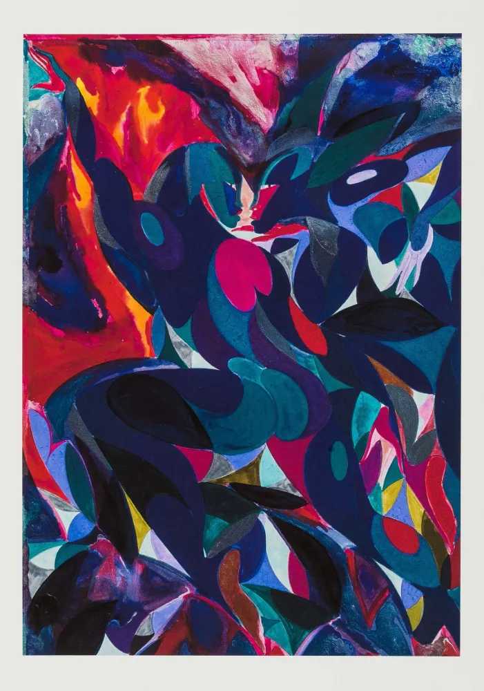 Tunji Adeniyi Jones, ‘A Flashy Encounter’, 2021, Print, Pigment print on 300gsm Somerset velvet mould-made paper with hand made deckled edges, White Cube, Numbered