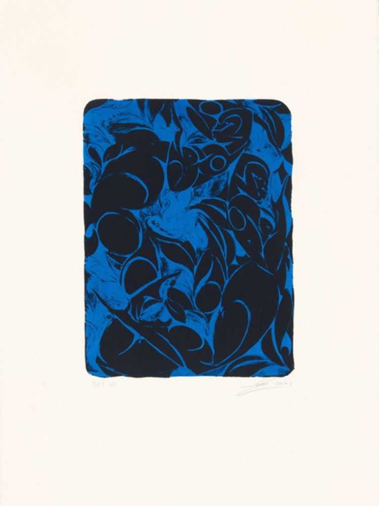 Tunji Adeniyi Jones, ‘Midnight Voices #2’, 2022, Print, Two-color lithograph on paper, Utopia Editions and Jungle Press Editions, Numbered, Dated