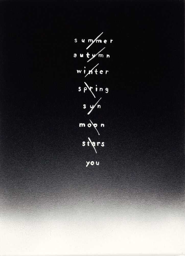 Ugo Rondinone, ‘Lines Out to Silence’, 2007, Print, Silkscreen on paper, null,