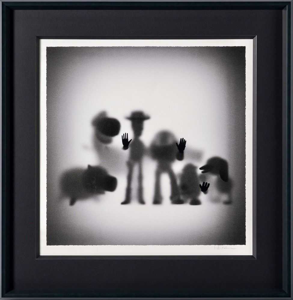 Whatshisname (Sebastian Burdon), ‘Gone Andy's Toys (Medium)’, 2023, Print, Fine Art Print, Castle Fine Art, Numbered, Framed