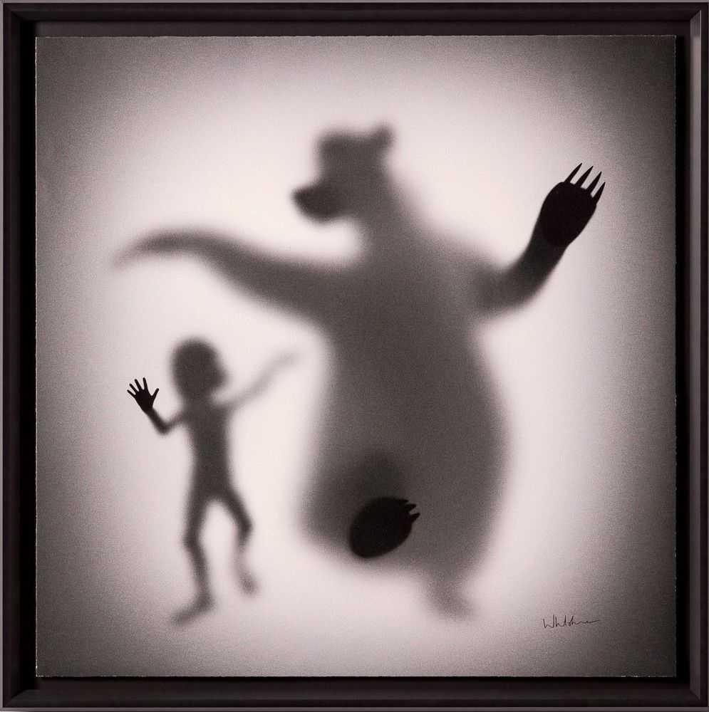 Whatshisname (Sebastian Burdon), ‘Gone Bare Necessities (Large)’, 2023, Print, Fine Art Print, Castle Fine Art, Numbered, Framed