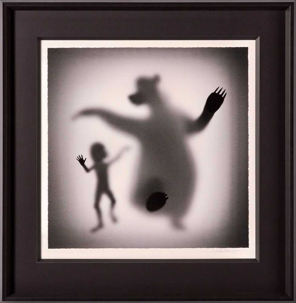 Whatshisname (Sebastian Burdon), ‘Gone Bare Necessities (Medium)’, 2023, Print, Fine Art Print, Castle Fine Art, Numbered, Framed