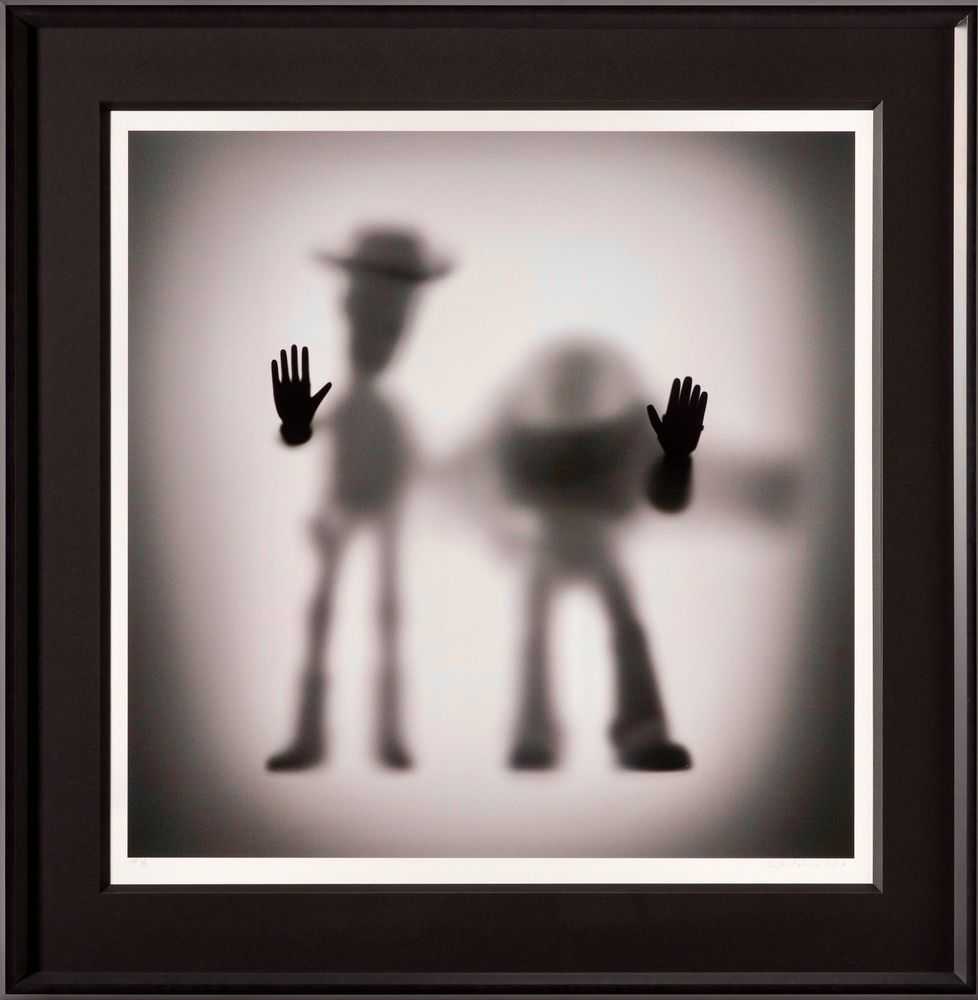 Whatshisname (Sebastian Burdon), ‘Gone Cowboy and Astronaut (Large)’, 2023, Print, Fine Art Print, Castle Fine Art, Numbered, Framed