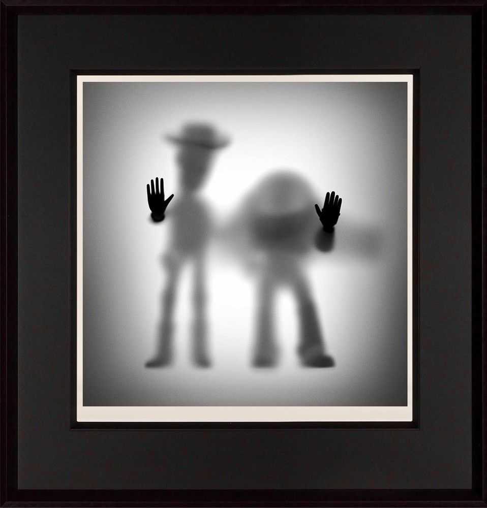Whatshisname (Sebastian Burdon), ‘Gone Cowboy and Astronaut (Medium)’, 2021, Print, Fine Art Print, Castle Fine Art, Numbered, Framed