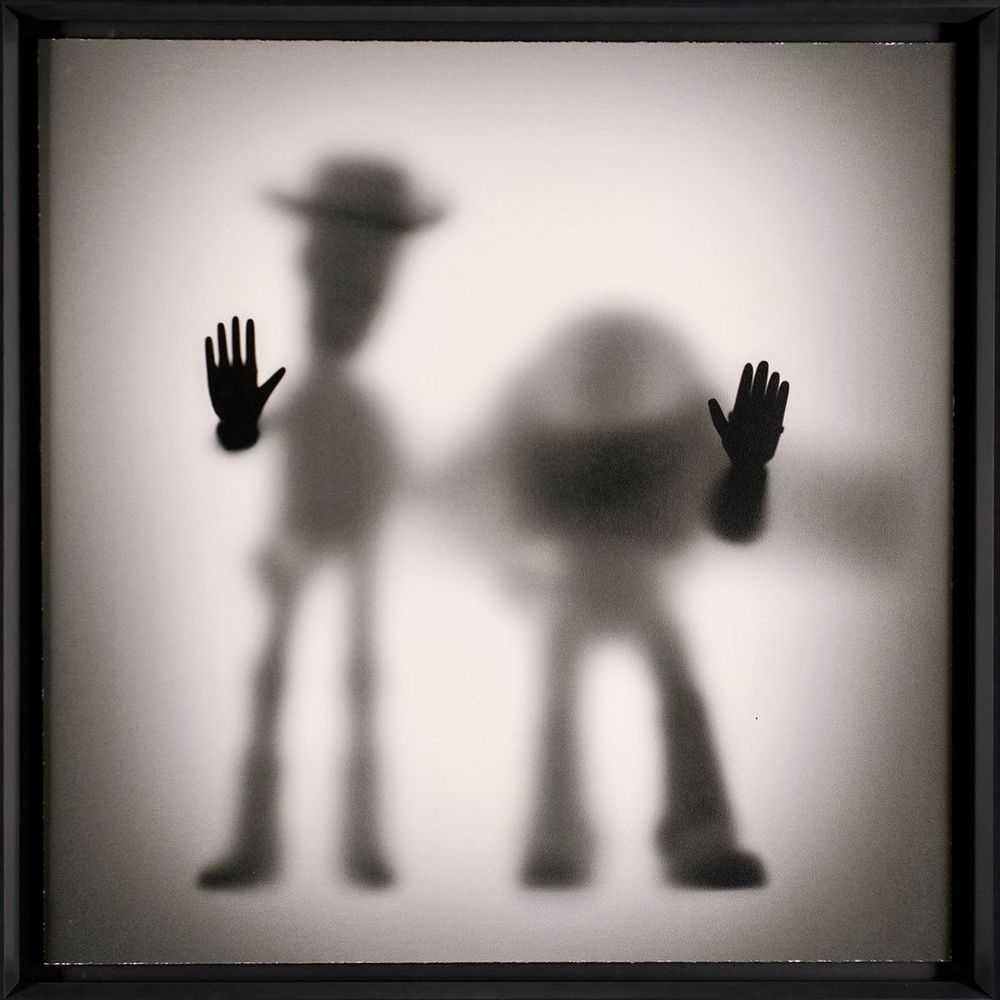 Whatshisname (Sebastian Burdon), ‘Gone Cowboy & Spaceman (Large)’, 2022, Print, Fine Art Print, Castle Fine Art, Numbered, Framed