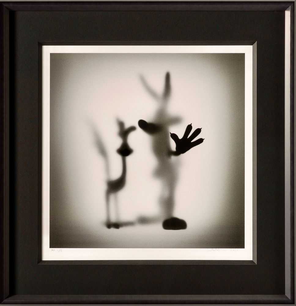 Whatshisname (Sebastian Burdon), ‘Gone Roadrunner and Coyote (Medium)’, 2023, Print, Fine Art Print, Castle Fine Art, Numbered, Framed