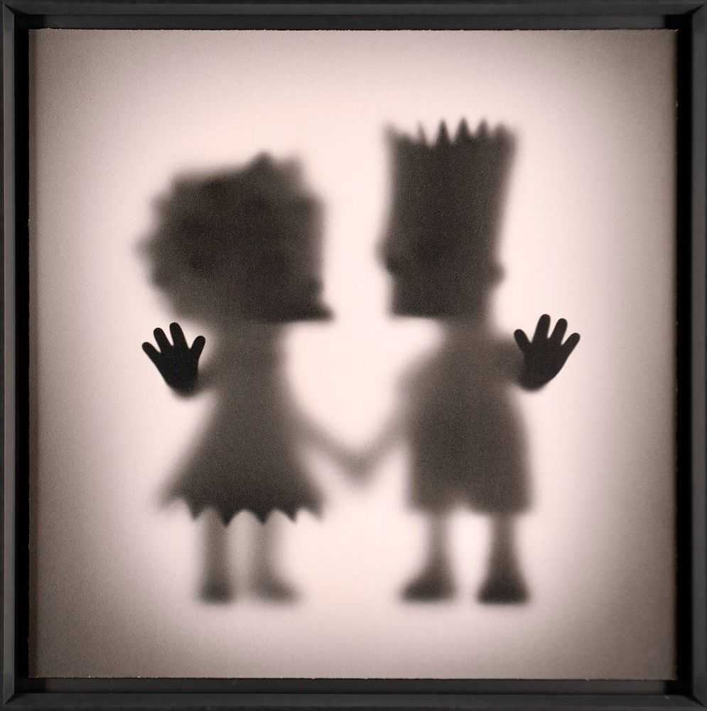 Whatshisname (Sebastian Burdon), ‘Gone Sister & Brother (Large)’, 2022, Print, Fine Art Print, Castle Fine Art, Numbered, Framed