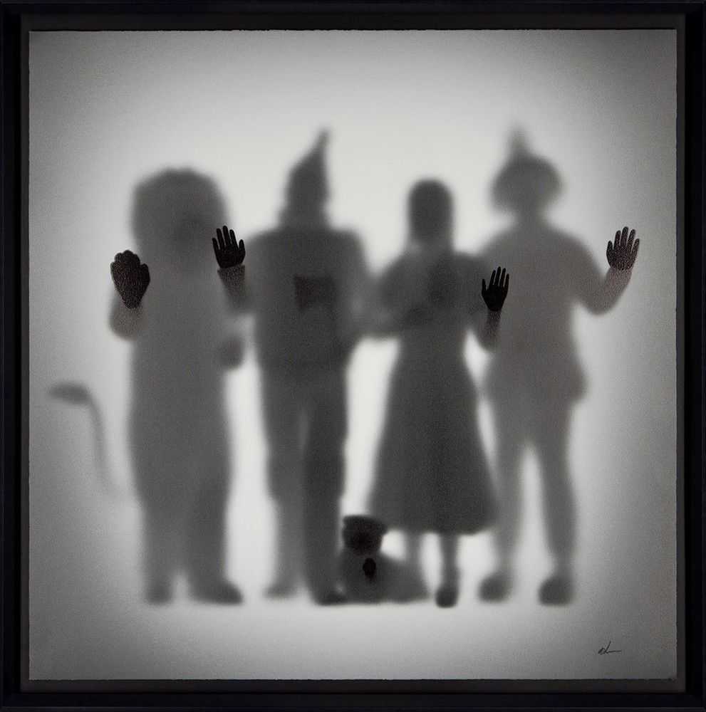 Whatshisname (Sebastian Burdon), ‘Gone Yellow Brick Road (Large)’, 2021, Print, Fine Art Print, Castle Fine Art, Numbered, Framed