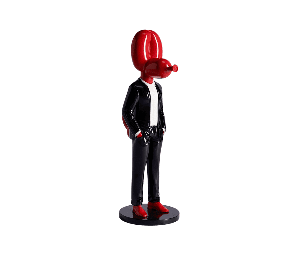 Whatshisname (Sebastian Burdon), ‘Jeff Balloonski (Black Suit)’, 2022, Sculpture, Resin, Castle Fine Art, Numbered