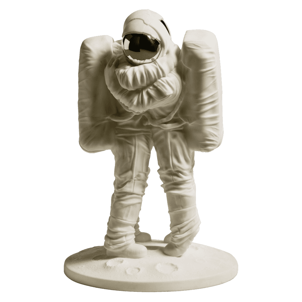 Whatshisname (Sebastian Burdon), ‘One Small Step: Together’, 2023, Sculpture, Marble resin, Castle Fine Art, Numbered