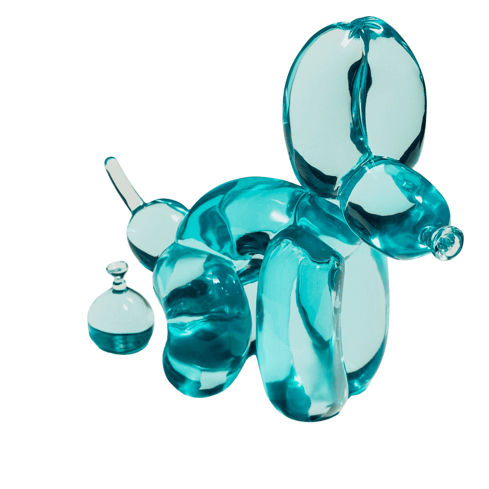Whatshisname (Sebastian Burdon), ‘POPek Jelly Dog (Bubblegum Blue)’, 2023, Sculpture, Resin, Castle Fine Art, Numbered