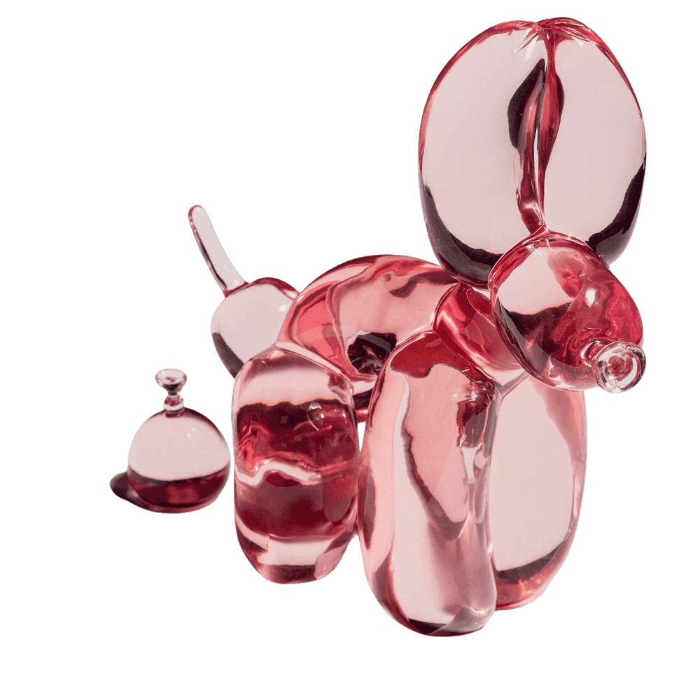 Whatshisname (Sebastian Burdon), ‘POPek Jelly Dog (Candy Pink)’, 2023, Sculpture, Resin, Castle Fine Art, Numbered