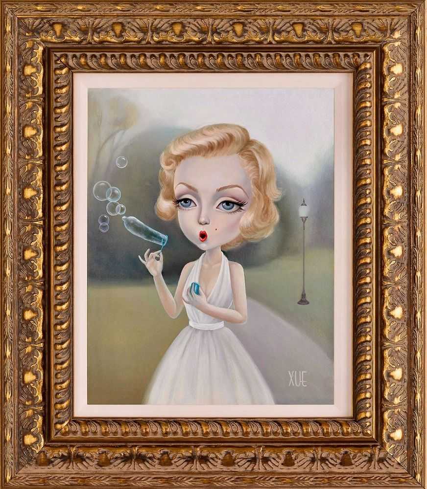 Xue Wang, ‘I'm Forever Blowing Bubbles (Giclee on paper)’, 2014, Print, Giclee on paper, Castle Fine Art, Numbered, Framed