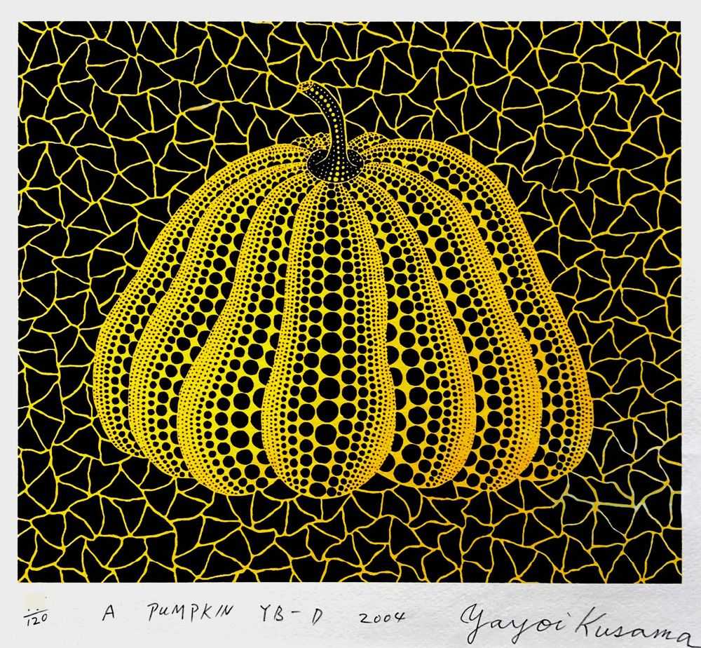 Yayoi Kusama, ‘A Pumpkin YB D’, 2004, Print, Screenprint in colour on Arches wove, Okabe Hanga Shuppan, Numbered, Dated