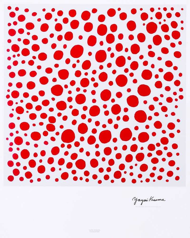 Yayoi Kusama, ‘Praying for World Peace in the Sunlight (2016)’, 2025, Print, Vivid inkjet colors on synthetic paper that resists water, stains, and creases, null,