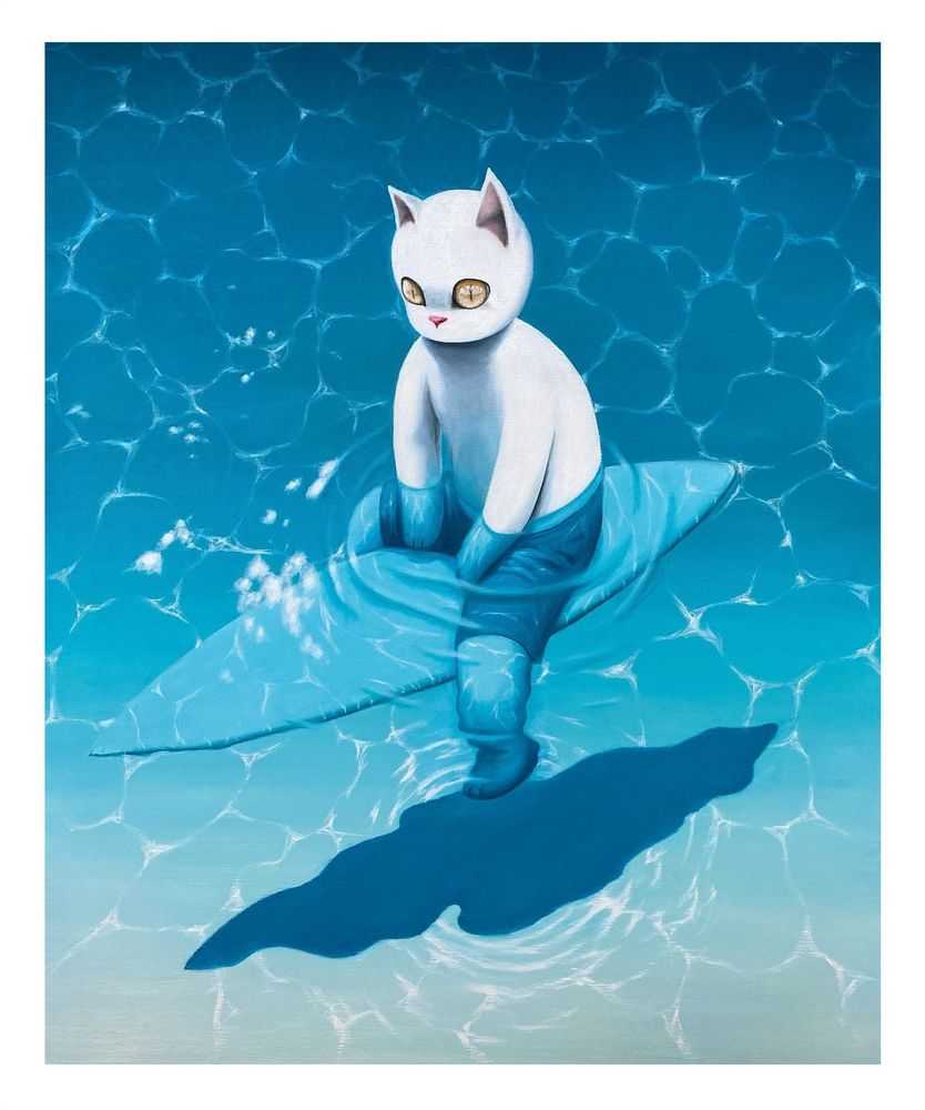 Yokoteen (Friends in Paradise), ‘Vento’, 2023, Print, Giclée on Archival Cold Press Cotton Rag 300gsm, Guy Hepner Editions, Numbered