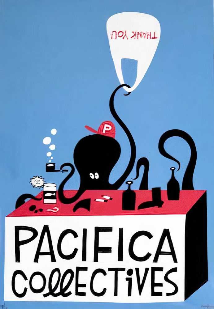 Yusuke Hanai, ‘PACIFICA collECTIVES’, 2018, Print, Screenprint in colours, Pacifica Collectives, Numbered