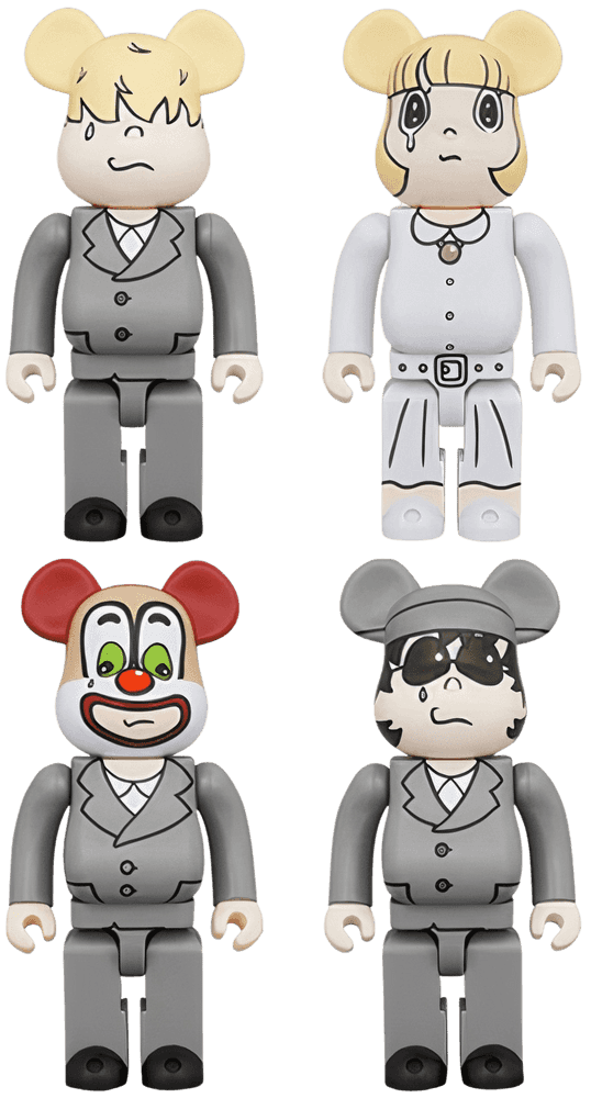 Yuya Hashizume, ‘SEKAI NO OWARI x eyewater x BE@RBRICK 400%’, 2021, Sculpture, Vinyl, Medicom Toy,