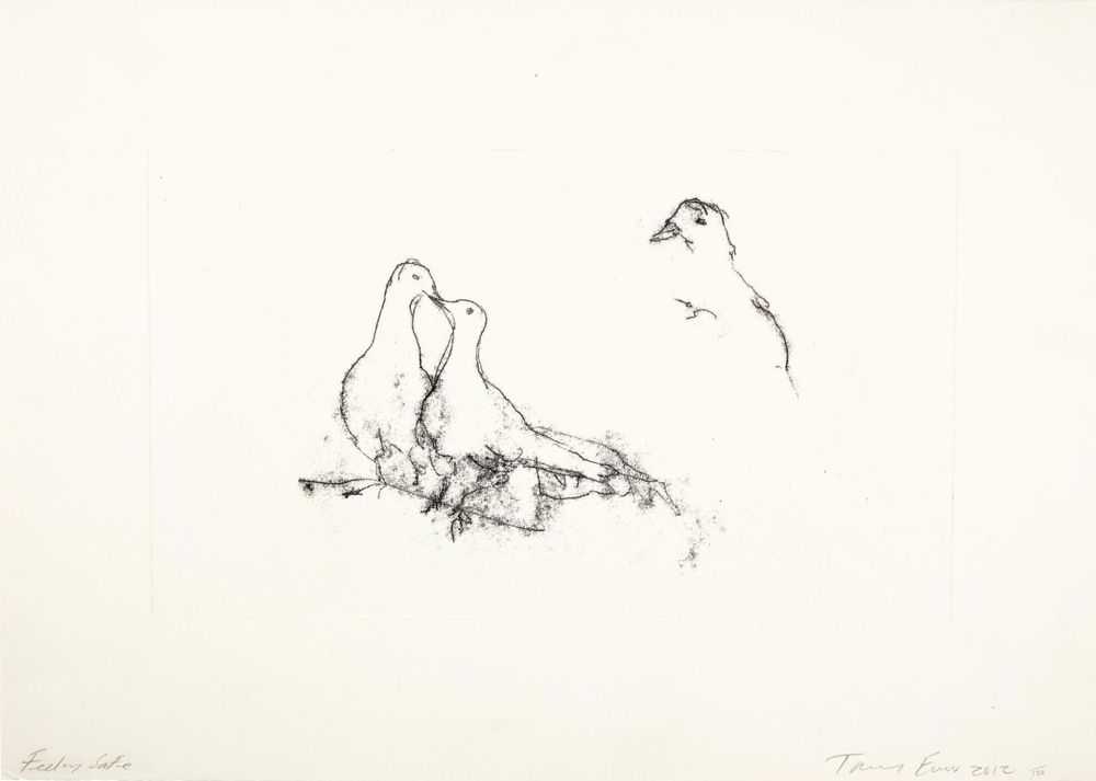 Tracey Emin, ‘Feeling Safe’, 2012, Print, Etching, null, Numbered, Dated