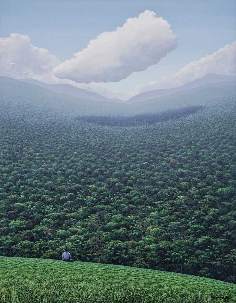Tomas Sanchez, ‘Pensamiento-nube’, 2026, Print, Archival pigment print on Somerset Tub Sized Radiant White 410gsm paper., Avant Arte, Numbered