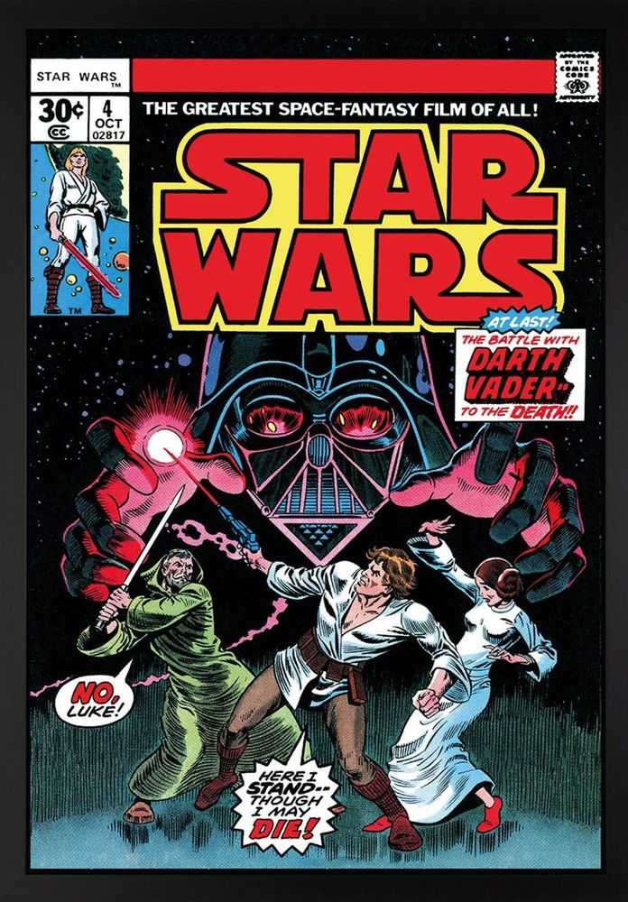 Stan Lee (Marvel), ‘Star Wars #4 - In Battle With Darth Vader (Large)’, 2015, Print, Fine Art Print, Castle Fine Art, Numbered