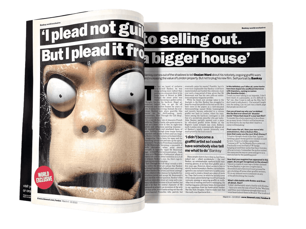 Banksy, ‘Time Out London, 2010 Limited Edition Magazine’, 2010, Book, Limited edition magazine, null,