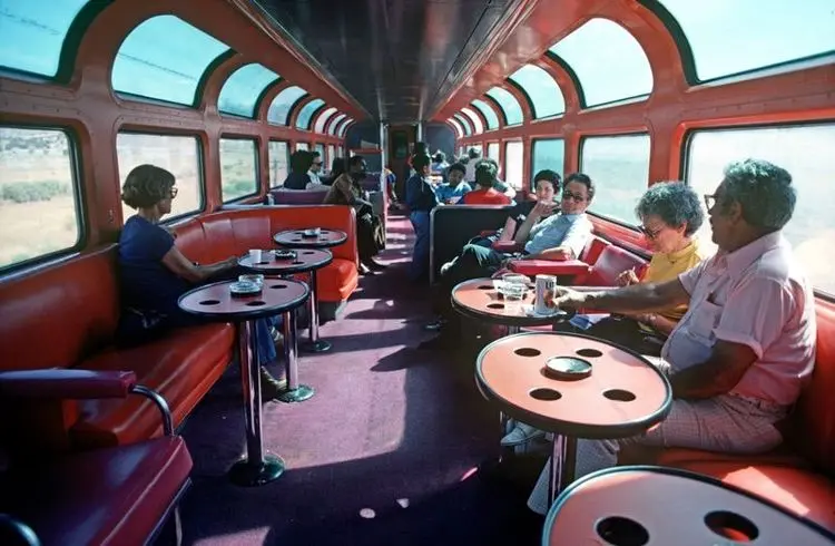 Amtrak Dining Car