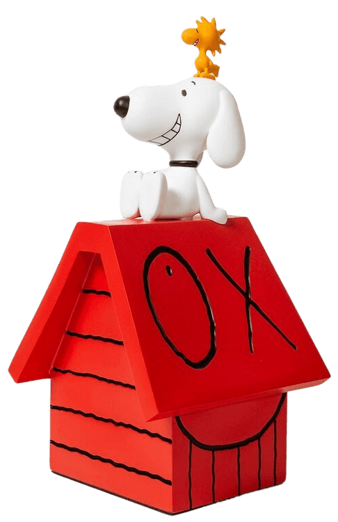 Snoopy and Woodstock with Mr.A (Sculpture)