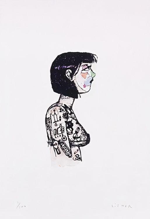 Profile of an Inked Goth