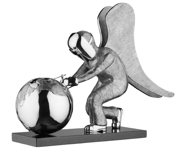 And On Monday, God Made The World - Stainless Steel