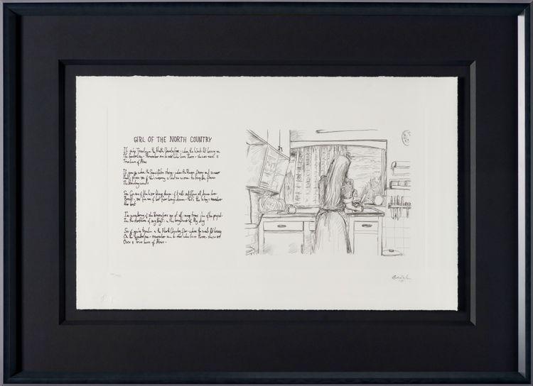 Mondo Scripto (2020) - Girl From The North Country (Framed)