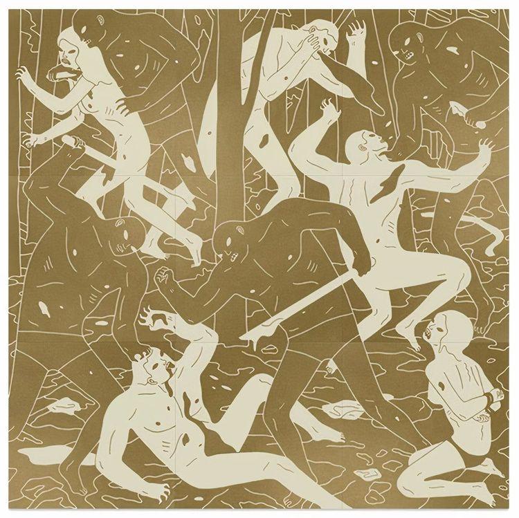 Judgement 9 Panel Print Set (Gold & White)