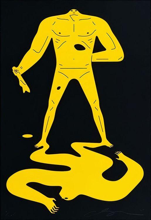 On The Shady Side of The Street (Black and Yellow)