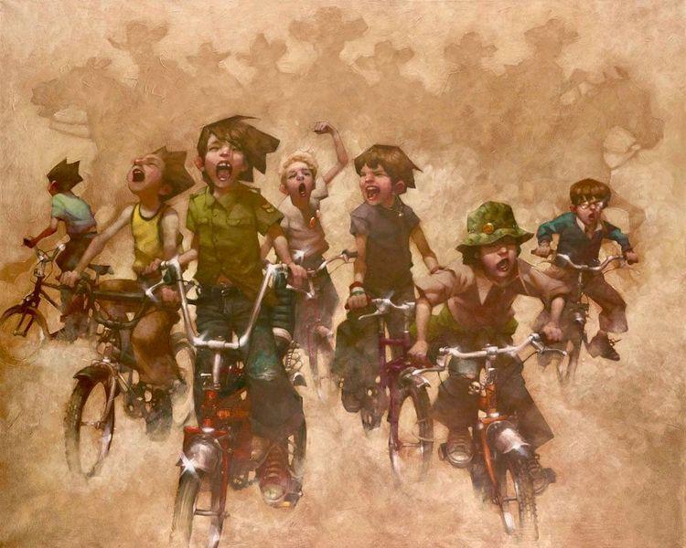 Yeehah! The Return of The Magnificent Seven (Giclee on Paper)